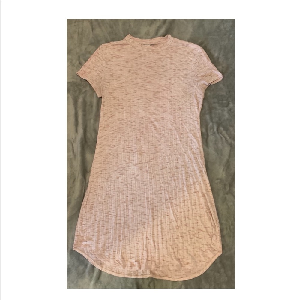 Pink body con dress